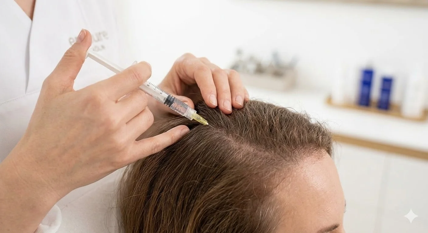 Volles Haar zurückgewinnen: Professionelle Haarwuchs-Stimulation in Köln bei Epicure bei Epicure Köln